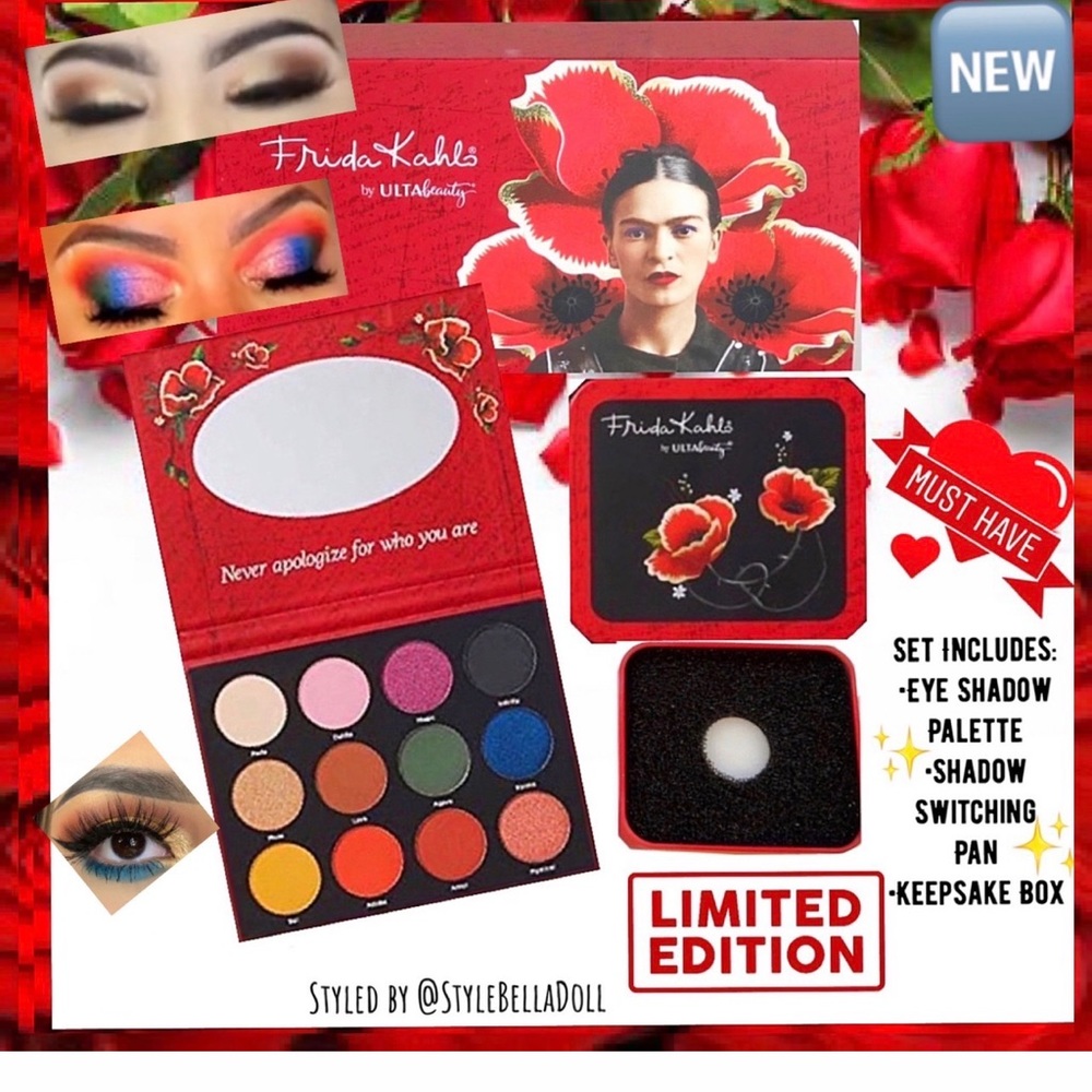 🆕 Ulta Beauty: Frida Kahlo Exclusive Signature Eyeshadow and Keepsake Box